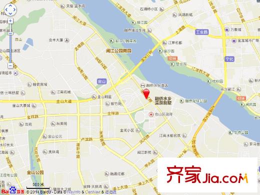 三迪凱旋楓丹交通圖