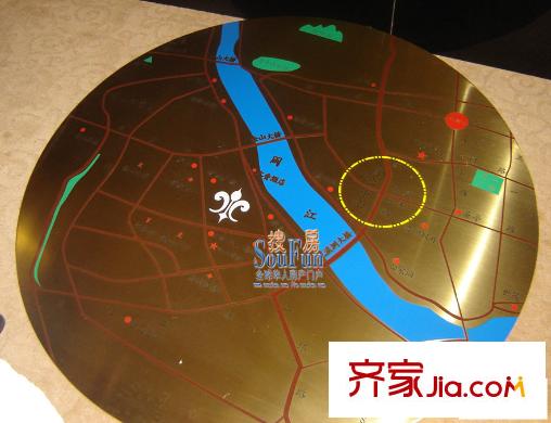 三迪凱旋楓丹交通圖
