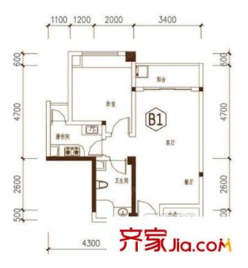 貴安新天地貴邦苑 戶(hù)型圖
