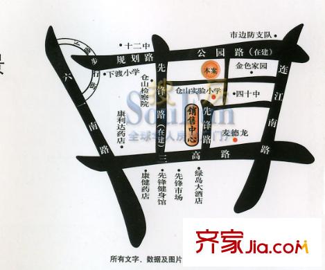 富貴天成交通圖