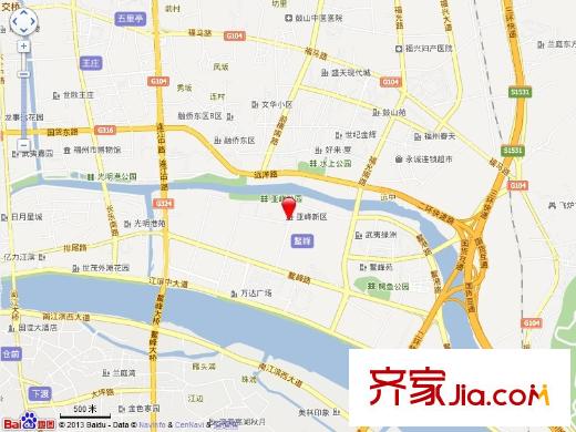 亞峰新區(qū)交通圖