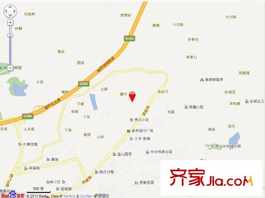 家天下三木城C2區(qū)交通圖