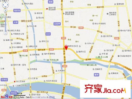 三木花園D區(qū)交通圖