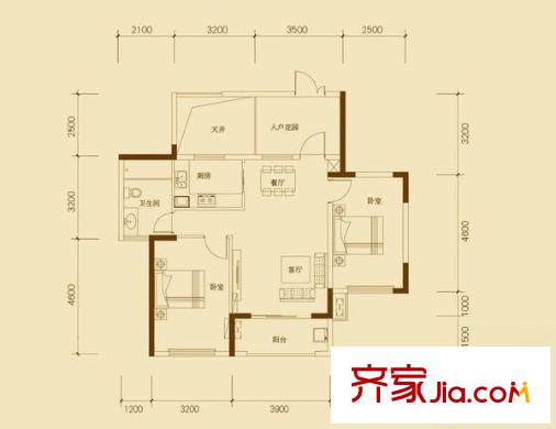 貴安新天地貴雅苑 戶(hù)型圖