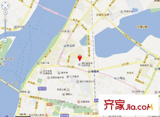 積玉橋公安局小區(qū)交通圖
