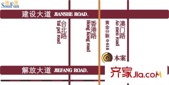 君悅尚品交通圖
