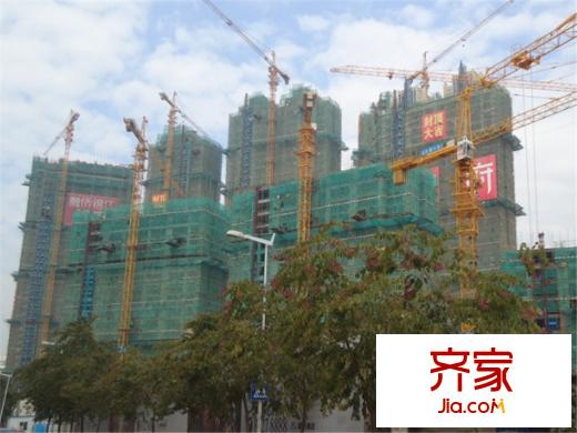融僑錦江悅府實景圖工程進度圖