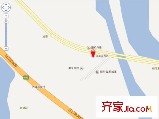 烏龍江大區(qū)交通圖
