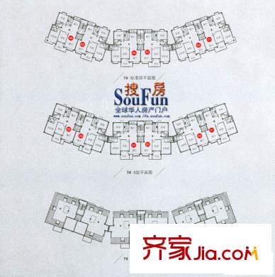 武夷國際城  戶型圖