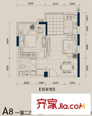 黃埔東宮戶型圖1室2廳 戶型圖 1室2廳