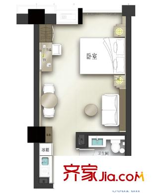 高雄小區(qū)戶型圖1室2廳 戶型圖 1室2廳1衛(wèi)1廚
