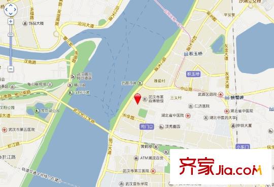 常陽麗江城交通圖 