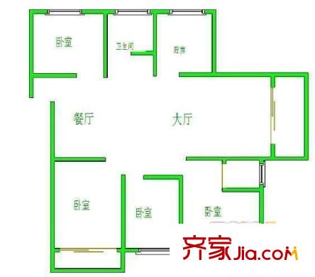 夏沁苑 戶型圖