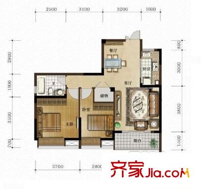 仁文大儒世家藏瓏 戶型圖