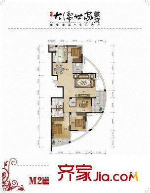 仁文大儒世家藏瓏 戶型圖