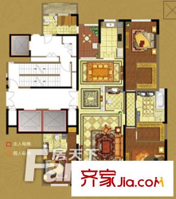 武漢 武漢萬達(dá)九號(hào)公館 戶型圖