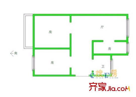 玫瑰園西村 戶型圖