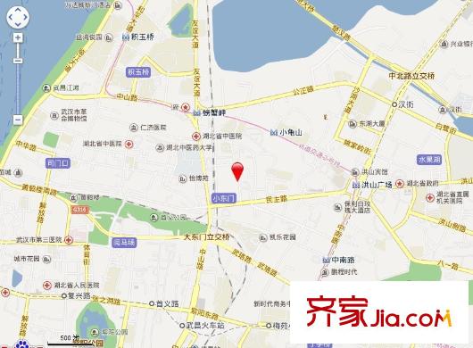 東龍世紀(jì)花園交通圖 