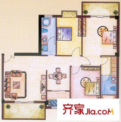博學仕府 戶型圖
