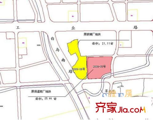 群升白馬郡交通圖地塊信息