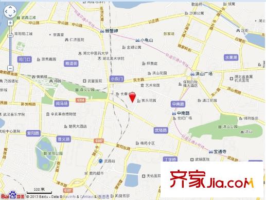 凱樂(lè)花園交通圖