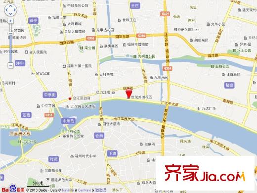 世茂外灘花園交通圖
