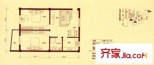 雙龍小區(qū) 戶型圖