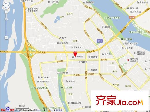 麗景天成交通圖