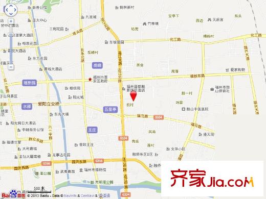 金暉新村交通圖