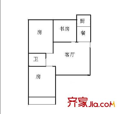 金暉新村 3室 戶型圖