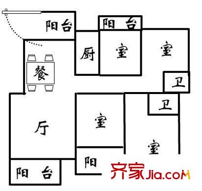 金山桔園二期和園戶型圖金山桔園二期和園 2室 戶型圖 2室2廳1衛(wèi)1廚
