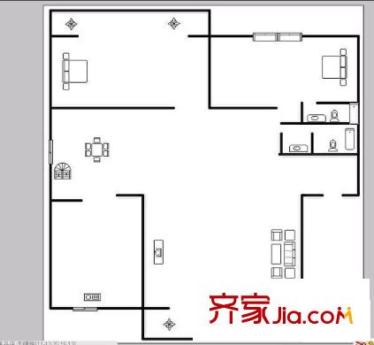 金山桔園二期和園戶型圖金山桔園二期和園 3室 戶型圖 3室2廳2衛(wèi)1廚