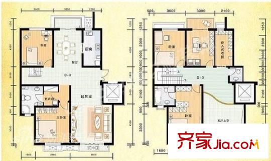 金山桔園二期和園戶型圖金山桔園二期和園 5室 戶型圖 5室2廳3衛(wèi)1廚