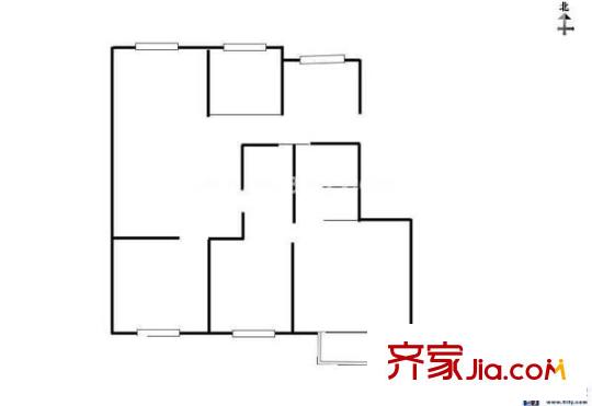 吉元小區(qū) 4室 戶型圖