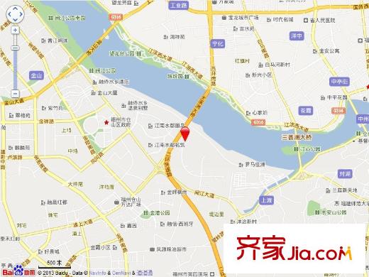 江南水都心巢交通圖