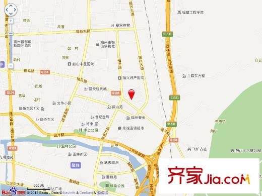 大景城交通圖