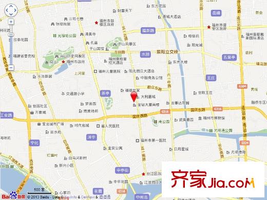 阿波羅公寓交通圖
