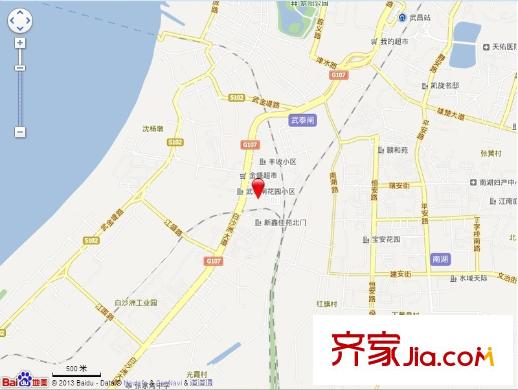 平安花園交通圖