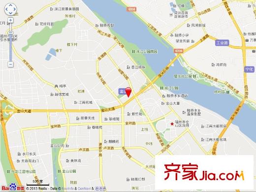 北京金山交通圖