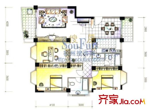 大名城 戶型圖