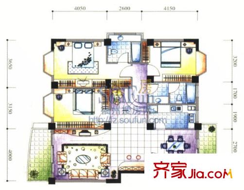 大名城 戶型圖
