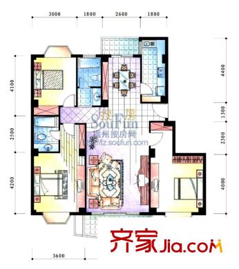 大名城 戶型圖