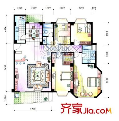 大名城 戶型圖