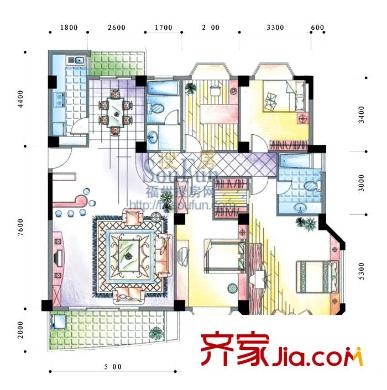 大名城 戶型圖