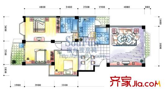 大名城 戶型圖