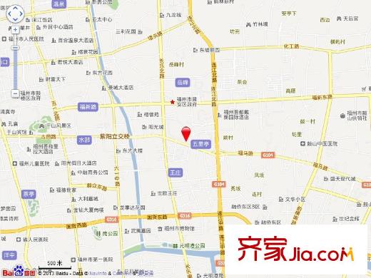 大名城交通圖