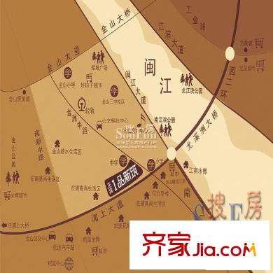 正祥一品新筑交通圖