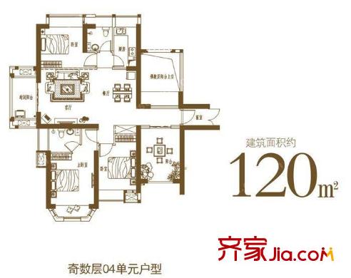 正榮潤(rùn)城 戶型圖