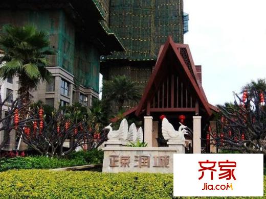 正榮潤(rùn)城外景圖 