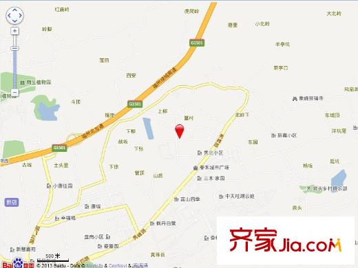 三盛中央公園交通圖